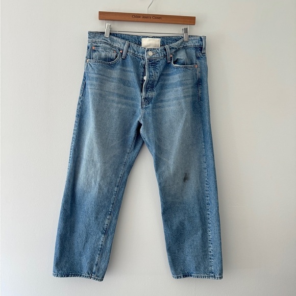 MOTHER The Ditcher Crop Jeans in Leap At The Chance 32 - Picture 4 of 10